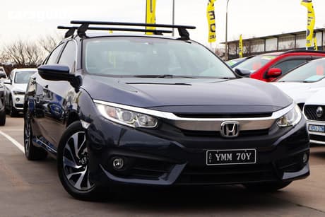 Blue 2017 Honda Civic Sedan Vti-S