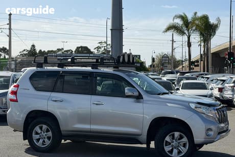 Silver 2015 Toyota Landcruiser Prado Wagon Gxl (4X4)