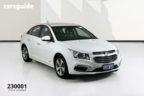 White 2016 Holden Cruze Sedan Z-Series