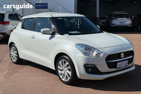 White 2023 Suzuki Swift Hatchback Gl Shadow