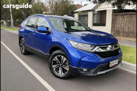 Blue 2018 Honda CR-V Wagon Vti (2Wd)