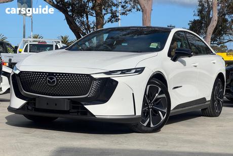 White 2026 Mazda 6E Sedan Atenza