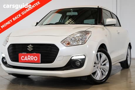 White 2018 Suzuki Swift Hatchback Gl Navigator