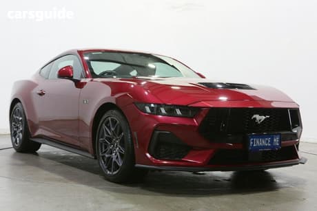 Red 2025 Ford Mustang Fastback Gt 5.0 V8