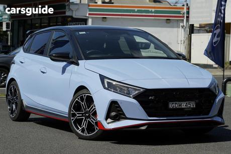 Black 2025 Hyundai I20 Hatchback N Ttr