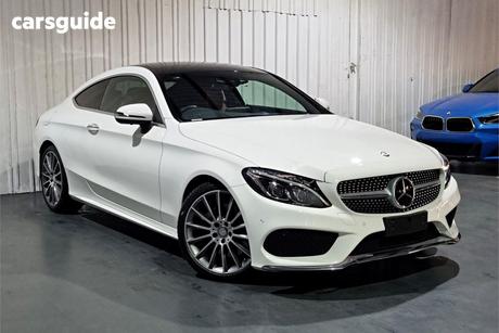 White 2016 Mercedes-Benz C300 Coupe