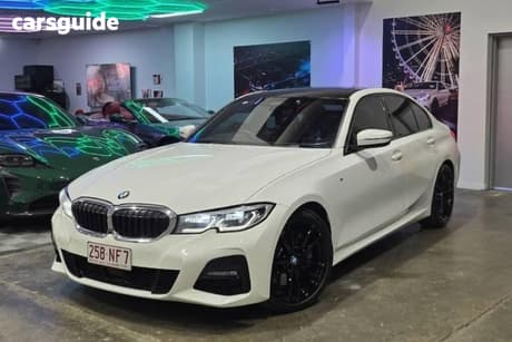 White 2019 BMW 330I Sedan M Sport
