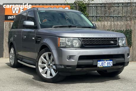 Grey 2011 Land Rover Range Rover Sport SUV L320 SDV6 WAGON 5DR SPTS AUTO 6SP 4X4 3.0DTT [MY12]