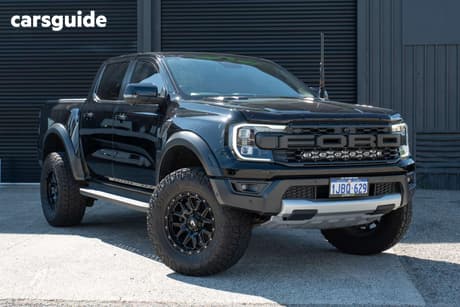 Black 2022 Ford Ranger Double Cab Pick Up Raptor 3.0 (4X4)