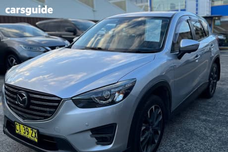 Silver 2016 Mazda CX-5 Wagon Akera (4X4)
