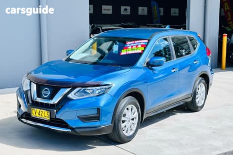 Blue 2020 Nissan X-Trail Wagon St (2Wd) (5Yr)