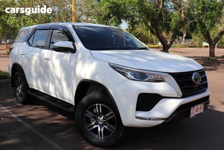 White 2021 Toyota Fortuner Wagon Gx Nav