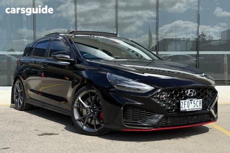 Black 2023 Hyundai I30 Hatchback N Premium
