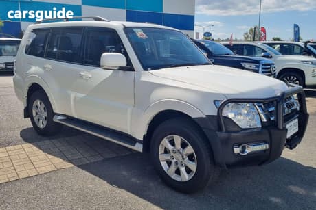 White 2020 Mitsubishi Pajero Wagon Glx (4X4) 7 Seat