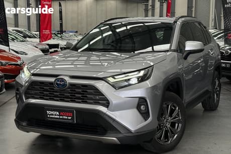Silver 2022 Toyota RAV4 Wagon Gxl (Awd) Hybrid