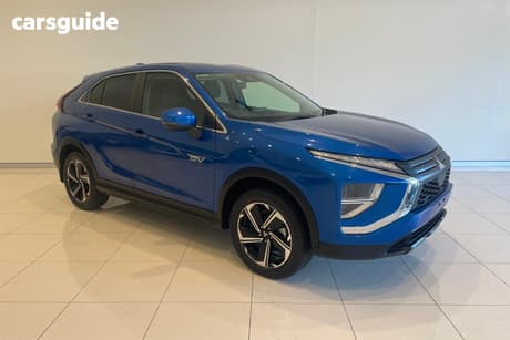Blue 2024 Mitsubishi Eclipse Cross Wagon Es Phev (Awd)