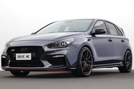 Grey 2019 Hyundai I30 Hatchback N Performance