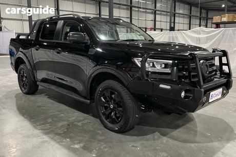 Black 2023 GWM UTE Dual Cab Utility Cannon Vanta (4X4)