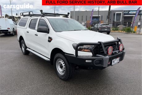 White 2021 Ford Ranger Double Cab Chassis Xl 3.2 (4X4)