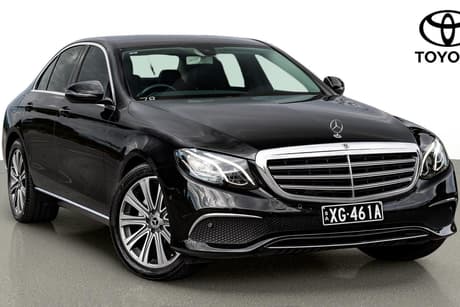 Black 2017 Mercedes-Benz E220 Saloon D
