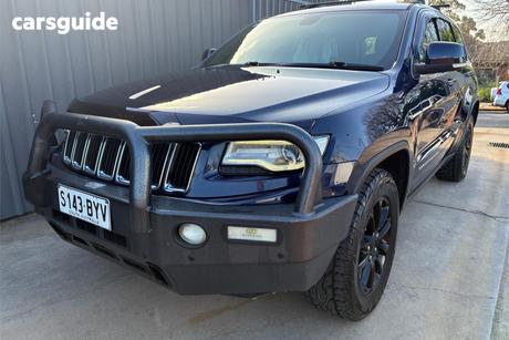 Blue 2015 Jeep Grand Cherokee Wagon Laredo (4X4)