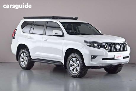 White 2020 Toyota Landcruiser Prado Wagon Gxl Premium Interior