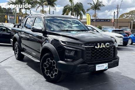 Black 2025 JAC T9 UTE Dual Cab Pick-up Haven (4X4)
