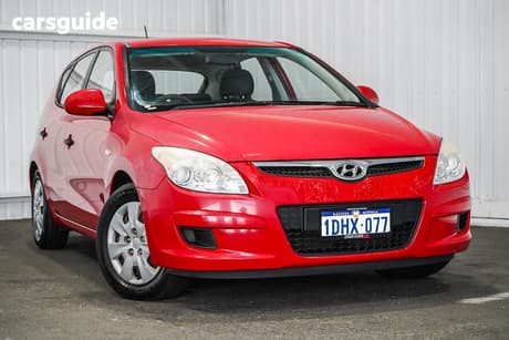 Red 2010 Hyundai I30 Hatchback Sx