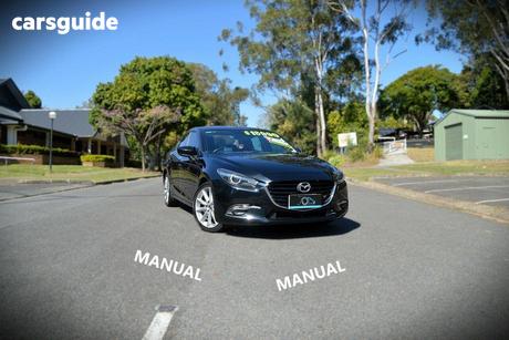 Black 2017 Mazda 3 Sedan Sp25 Gt