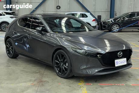 Grey 2020 Mazda 3 Hatchback G25 Astina