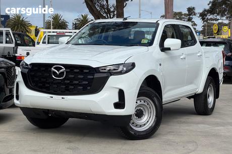 White 2025 Mazda BT-50 Dual Cab Pick-up Xs (4X2)