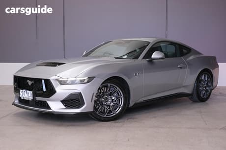 Silver 2024 Ford Mustang Fastback Gt 5.0 V8