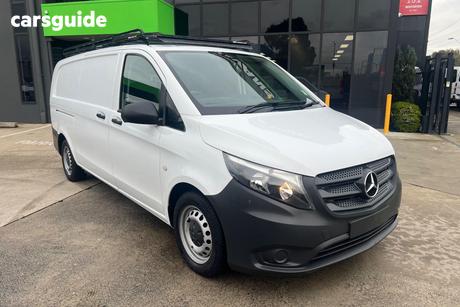 White 2021 Mercedes-Benz Vito Van 114 Cdi Lwb