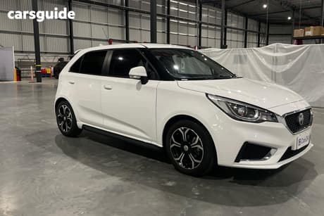 White 2023 MG MG3 Hatchback Excite (With Navigation)