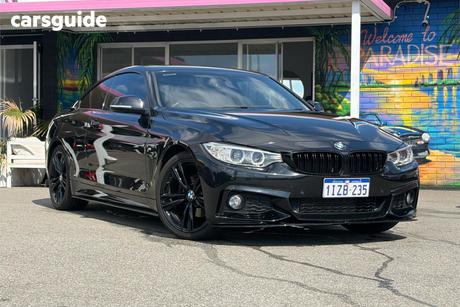 Black 2014 BMW 420D Coupe Sport Line