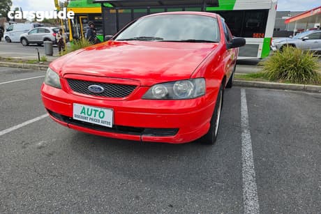 Red 2004 Ford Falcon Utility Xl