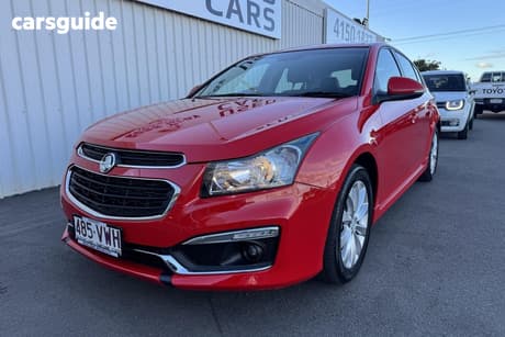 Red 2015 Holden Cruze Hatchback Sri