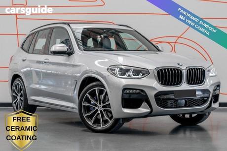 Silver 2021 BMW X3 Wagon Xdrive30I M Sport