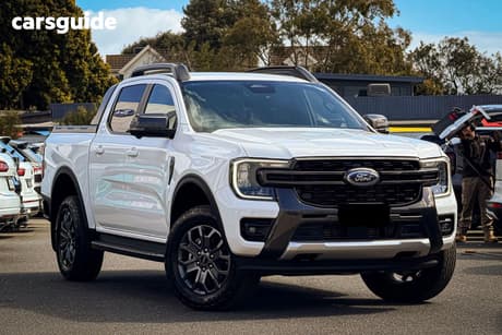 White 2025 Ford Ranger Double Cab Pick Up Wildtrak 3.0 (4X4)