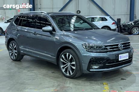 Grey 2019 Volkswagen Tiguan Wagon Allspace 162 Tsi Highline