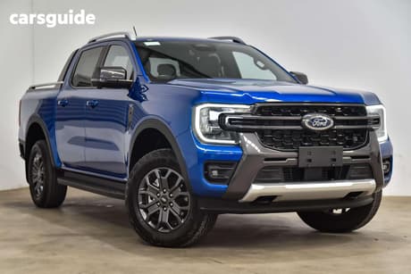 Blue 2025 Ford Ranger Double Cab Pick Up Wildtrak 3.0 (4X4)