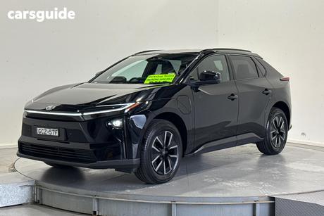 Black 2025 Toyota BZ4X Wagon Awd