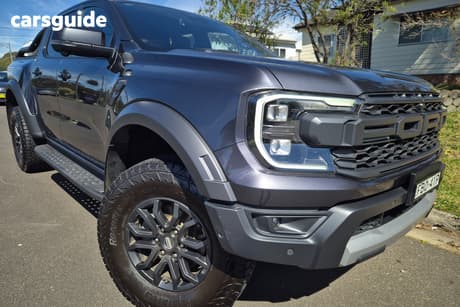 Grey 2023 Ford Ranger Double Cab Pick Up Raptor 3.0 (4X4)