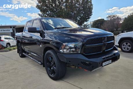Black 2022 RAM 1500 Crew Cab Utility Express Rambox