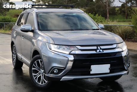 Grey 2016 Mitsubishi Outlander Wagon Ls (4X2)
