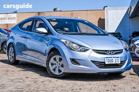 Blue 2011 Hyundai Elantra Sedan Active