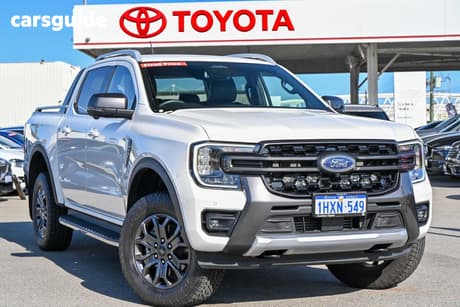 White 2023 Ford Ranger Double Cab Pick Up Wildtrak 3.0 (4X4)