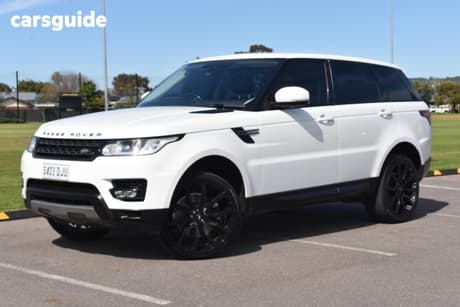 White 2016 Land Rover Range Rover Sport Wagon 3.0 Tdv6 Se