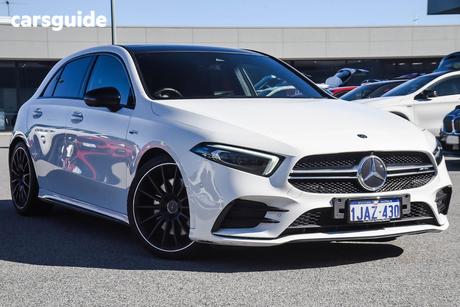 White 2020 Mercedes-Benz A35 Hatchback 4Matic