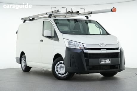 White 2021 Toyota HiAce Van Lwb Gl